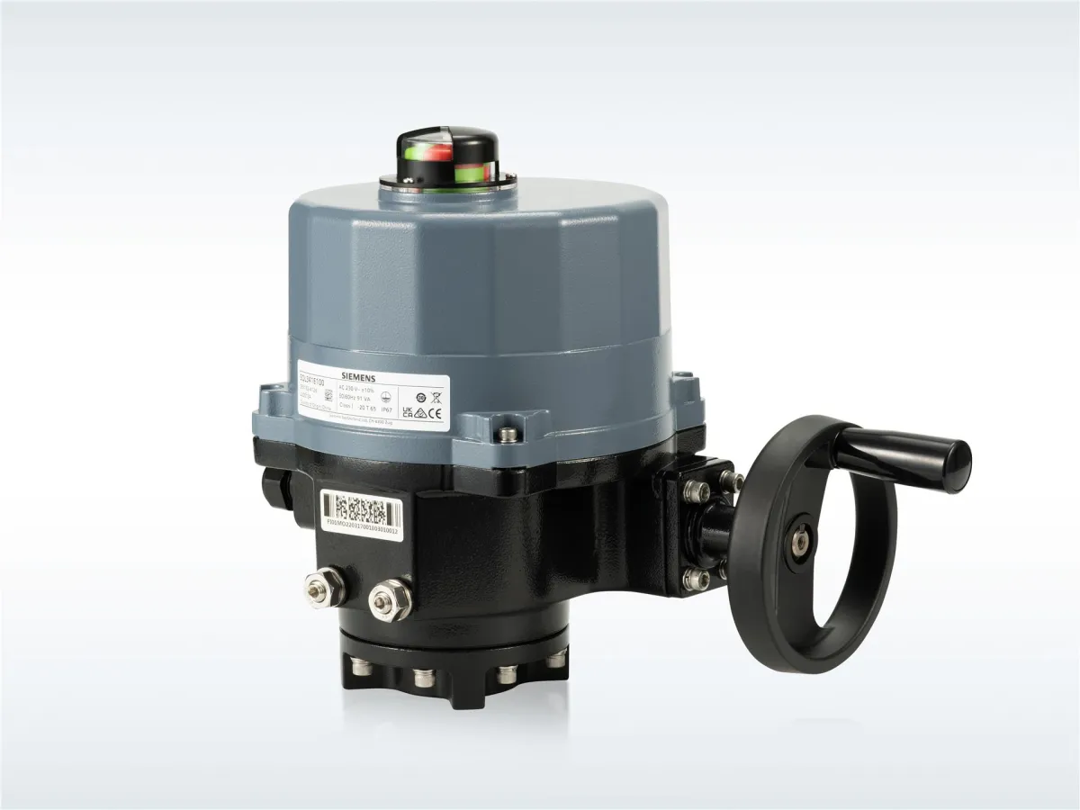 Servomoteur électrique - Siemens SQL361E400 - Mouvement rotatif, DC 0...10 V, DC 4...20 mA, AC 230 V, , 400 [Nm]