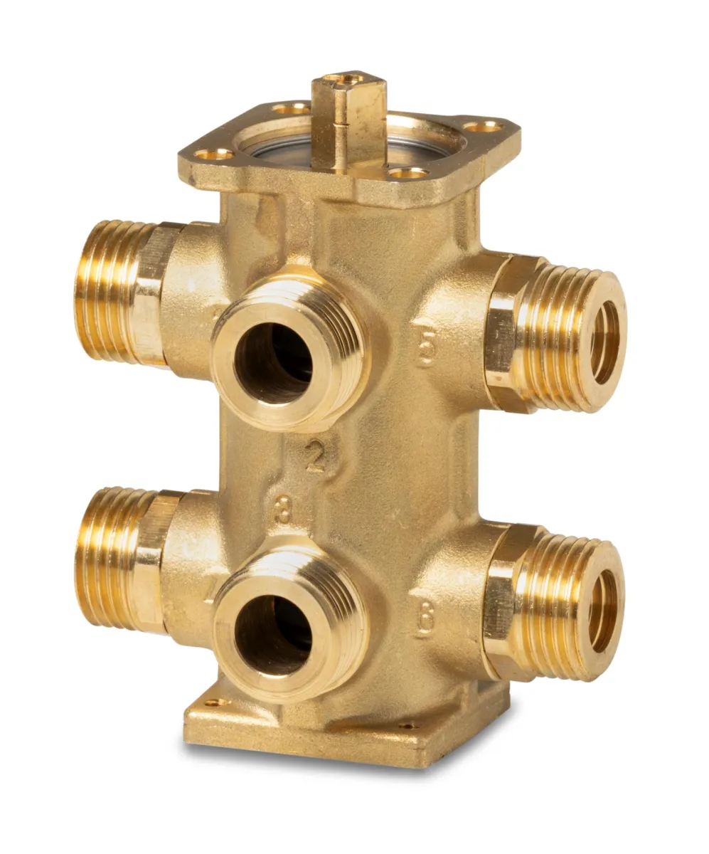 Corps de vanne - Siemens VWG42.10-0.25-1.3 - Corps de vanne -DN 10 -6 voies