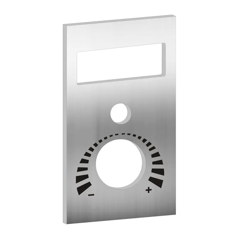 Accessories - Thermokon 778060 - Housing/housings protection NOVOS 3 SR PT design panel aluminium, BTypS