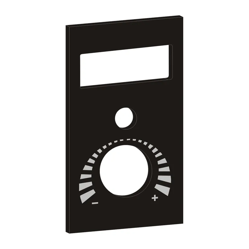 Accessories - Thermokon 778053 - Housing/housings protection NOVOS 3 SR PT design panel black, BTypS