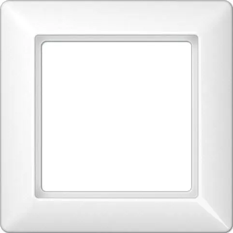 Accessoires - Thermokon 372145 - Protection boîtier/boîtiers Cadre 1x Jung AS 500 blanc alpin antibactérien