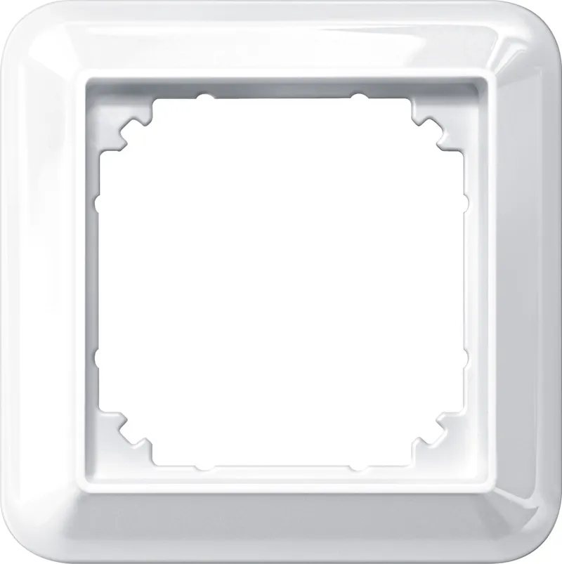 Accessoires - Thermokon 553759 - Protection boîtier/boîtiers Cadre 1x Merten Atelier-M blanc polaire brillant