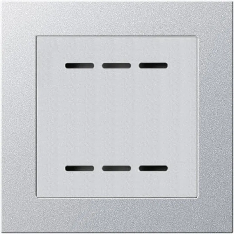 Thermokon 200004 - WRF06 LM235Z Gira E2 aluminium - Climate Room Sensors