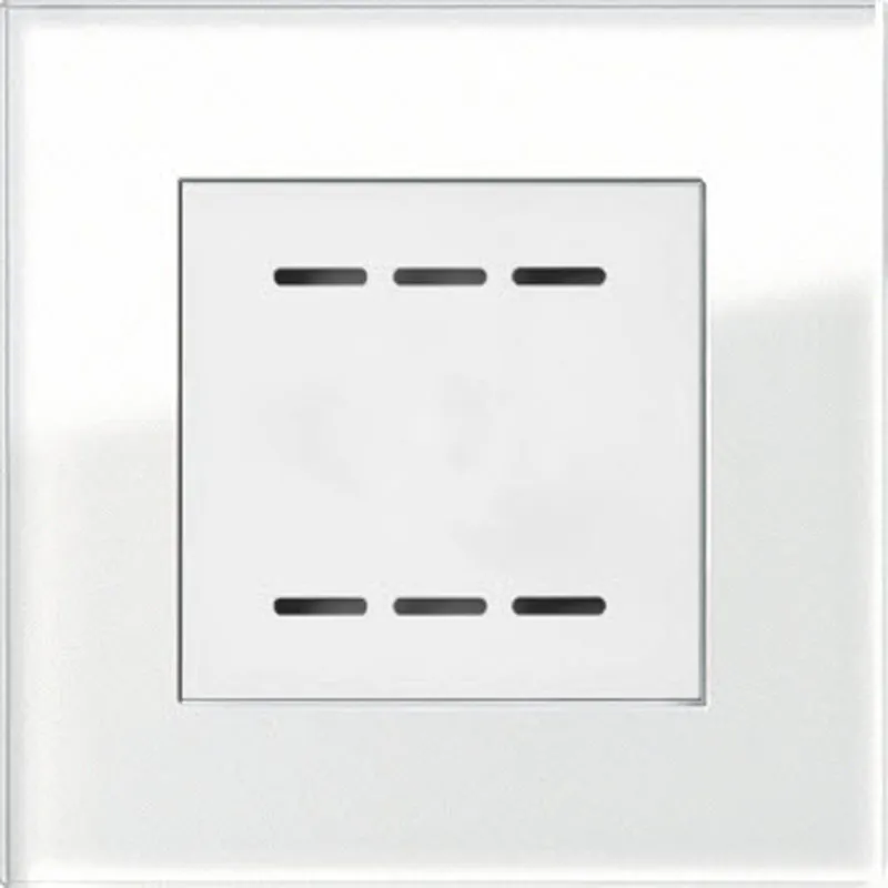 Thermokon 470469 - WRF06 Ni1000 Gira Esprit blanc pur brillant/verre blanc - Sondes d'Ambiance Climat