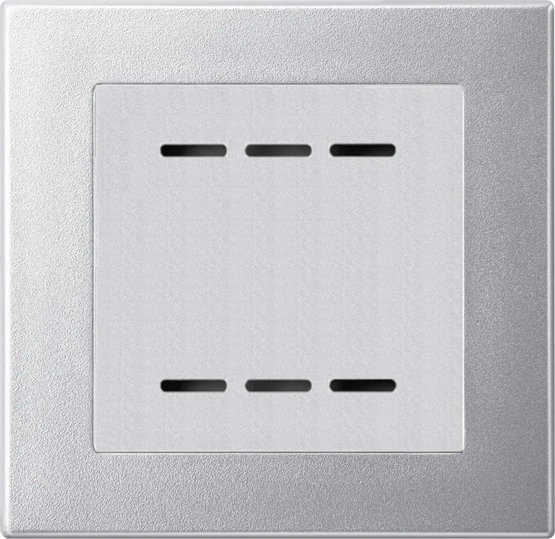 Thermokon 265096 - WRF06 Ni1000 Merten M-Plan aluminium - Sondes d'Ambiance Climat