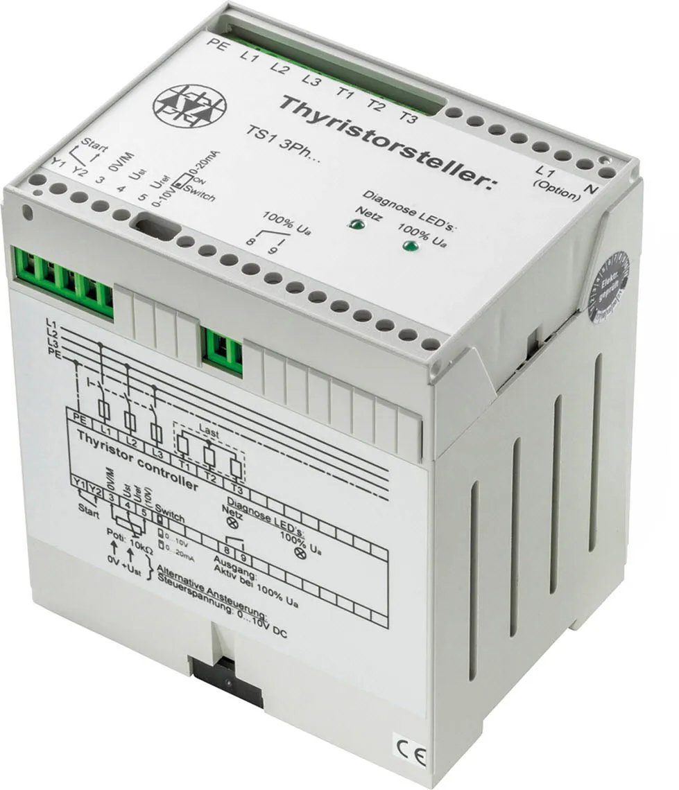 Three-Phase Power Dimmers - Thermokon 246514 - TS1 three-phase 3-ph 4 A 2,5 kW