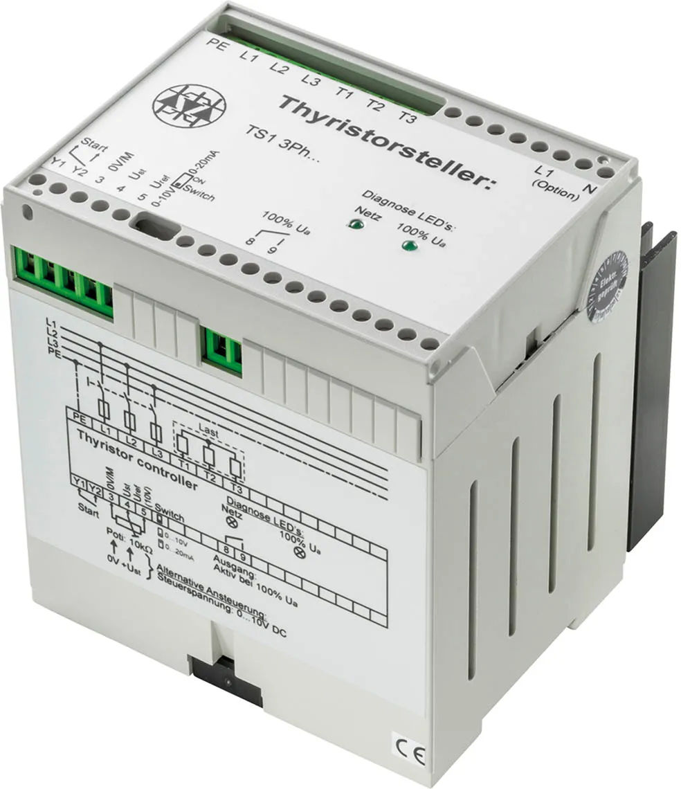 Gradateurs de Puissance Triphasé - Thermokon 224260 - TS1 triphasé 3-ph 6 A 4,0 kW