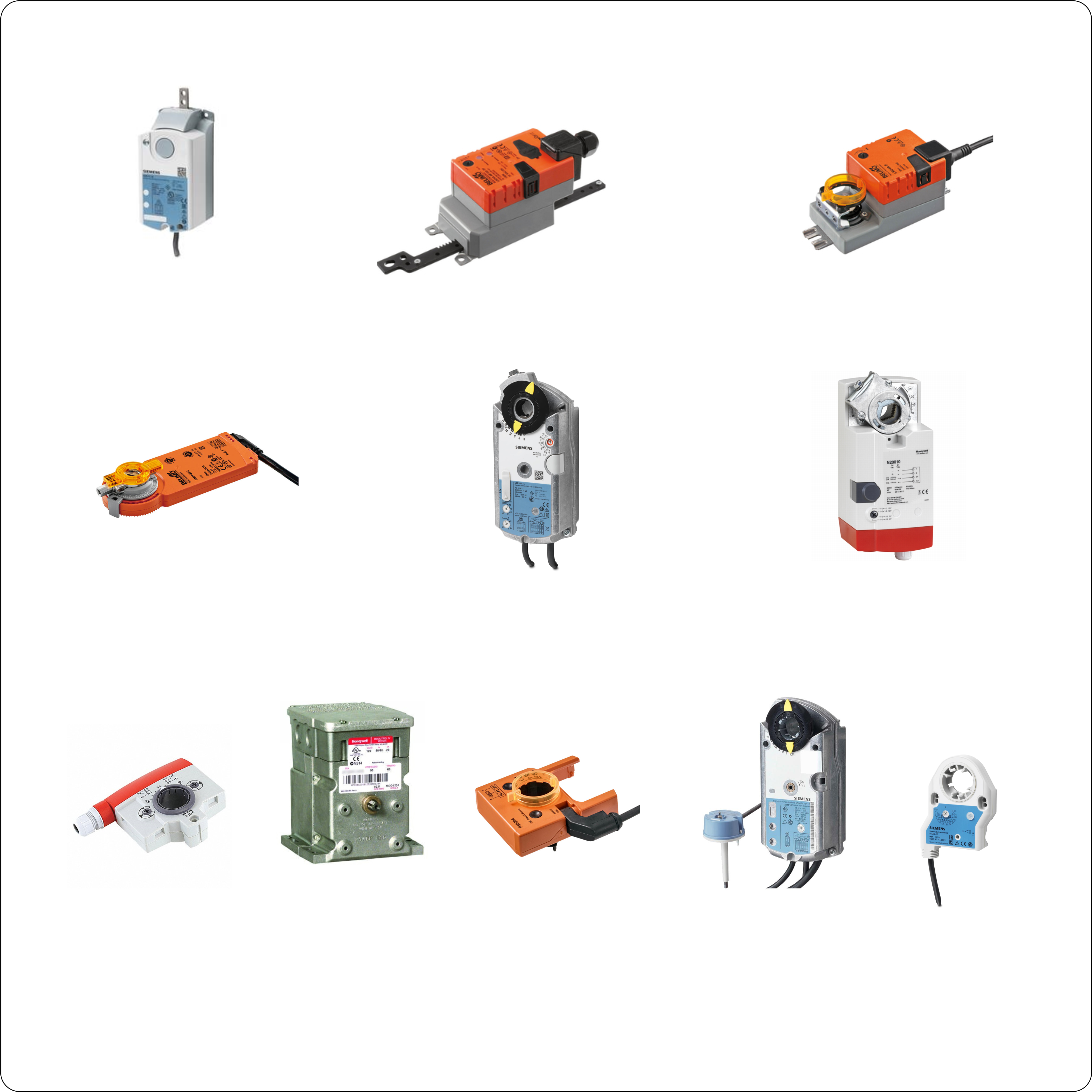 Servomoteurs de Clapet d'Air