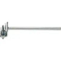 Accessoires - Belimo AV6-20 - Rallonge d'axe 170 mm Ø10 mm plage de serrage Ø6...16 mm Acier galvanisé