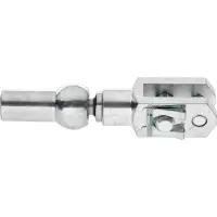 Accessoires - Belimo Z-KS1 - Pièce de raccordement M8 pour SH..A Tête de fourche. articulation axiale avec filetage intérieur M8 boulons de fixation doubles Support de retenue’