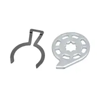 Accessoires - Belimo ZF8-LF - Adaptateur d’axe Pour axes. avec emboîtement 8 x 8 mm