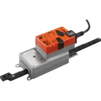 Belimo SH24A-MOD200 - Servomoteur linéaire, 450 N, AC/DC 24 V, BACnet MS/TP, Modbus RTU, MP-Bus, 150 s (150...600 s / 100 mm), Course 200 mm, IP54