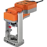 Servomoteur retrofit - Belimo NVK230A-3-RE - Mouvement linéaire, 3 points [Flottant], AC 100...240 V, Avec fonction de reour à zéro, 1.000 [N]