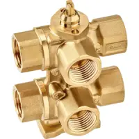 Corps de vanne - Belimo R3015-P25-P25-B1 - Corps de vanne -DN 15 -6 voies