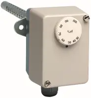 CAPTEURS ToR - Honeywell HGK3 - Humidistat de gaine à immersion pour gaine d'air ou locaux industriels - 35...100 %RH - 200mm - réinitialisation automatique - IP54