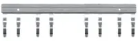 Honeywell XS815 - Bornier auxiliaire, 2x9 enfichable, lot de 10 unités