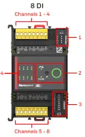 Honeywell IO-8DI-S-P - 8DI, SERIES, PUSH TB – 2