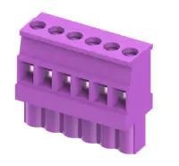 Honeywell SCRW-TB-6-PUR-50 - Screw terminals for Optimizer Unitary - Purple(6) (sold in packs of 50)