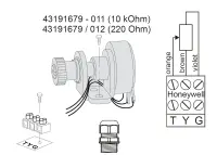 Accessoires -Honeywell 43191679-011- POT.AUX 10KOHMS ML64/ML74