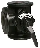 Corps de vanne - Honeywell V5431F1032 - Corps de vanne -DN 20 -3 voies -6.3 [m³/h]