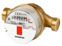 Compteurs de passage - Siemens WFK30.D080 - Compteur mécanique pour eau froide (max. 30°C) 3/4" 2.5m³/h 80mm