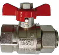 Accessories - Siemens WZT-K1-1 - Ball valve R 1" with union nut G 1"