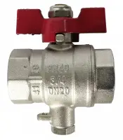 Accessories - Siemens WZT-K54 - Ball valve Rp 1¼ for sensors 38 mm M10x1