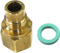 Accessories - Siemens WZT-KA - Ball valve adapter for installing sensor DS M10x1 mm, length 38 mm