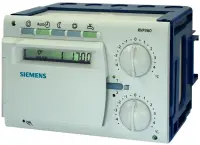 Siemens RVP360 - Régulateur Chauffage Prog. 2 Circ. + Ecs