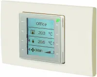Siemens QMX3.P36G - Sonde Encastrable Librement Configurable (Affichage Qai, Green Leaf) – 1