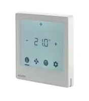 Siemens RDF800 - Régulateur De Température Encastrable Avec Écran Tactile Pour Ventilo 2 Ou 4 Tuy. (Chaud Et FroidmAn. Et Aut.)