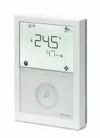 Siemens RDG264KN - Wall-mounted room thermostat for fan coil and universal appl, modulatin DC , with CO2