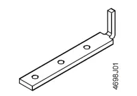 Accessoires - Siemens ASK71.08 - Support De Montage, Bg, Court