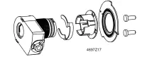 Accessoires - Siemens ASK74.12 - Kit De Montage