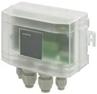 Siemens QBM3700-5/MO - Differential pressure sensor Modbus 0/500 Pa+Additional temperature sensor