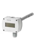 Siemens QFM3171D - Combined duct sensor 4..20mA LCD IP65