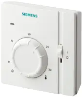 Thermostats simple - Siemens RAA31.16 -Thermostat d'ambiance on/off avec LED