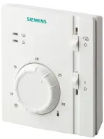 Thermostats simple - Siemens RAA31.26 -Thermostat d'ambiance contact on/off LED et contact + LED supplémentaires