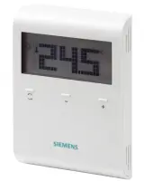 Thermostat RF multizone - Siemens RDD100.1RF -Appareil d'ambiance RDD sans horloge (RF)