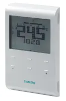 Thermostat RF multizone - Siemens RDE100.1RF -Thermostat ambiance prog. émetteur RF