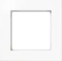 Accessoires - Thermokon 744430 - Protection boîtier/boîtiers Cadre 1x Jung A 550 blanc alpin