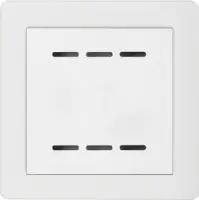Thermokon 539999 - WRF06 Ni1000 Berker Q.1 blanc polaire - Sondes d'Ambiance Climat