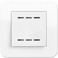 Thermokon 703963 - WRF06 TRV3 Gira E3 blanc pur satiné - Climate Room Sensors