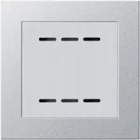Thermokon 188869 - WRF06 Ni1000 Gira E2 aluminium - Sondes d'Ambiance Climat