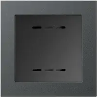 Thermokon 121880 - WRF06 LM235Z Gira E2 anthracite - Sondes d'Ambiance Climat