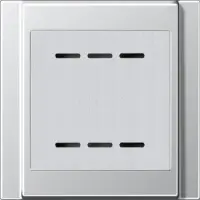 Thermokon 687294 - WRF06 Ni1000 Jung A 500 aluminium - Climate Room Sensors