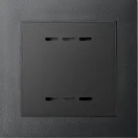 Thermokon 598576 - WRF06 Ni1000 Merten M-Pure anthracite - Climate Room Sensors