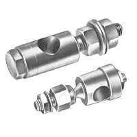 Accessoires - Belimo KG10A -  Rotule
approprié pour levier du registre KH8 / KH10
pour axes ronds en fer de ∅ 10 mm
