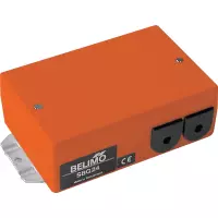 Accessoires - Belimo SBG24 -  Régulateur de plage pour montage mural
Limitation de l’angle de rotation min./max. réglable électroniquement
uniquement ...-SR. ...-MF. ..-MP
Borniers 4 mm²
