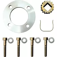 Accessoires - Belimo ZPR08 -  Kit d’adaptateur de remise à niveau avec bague
pour PR..
F07. carré à 45°. SW 17
